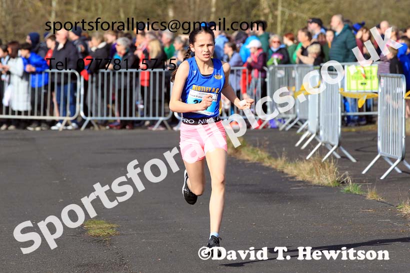 Boys and Girls Under-13s 2023 Elswick Harriers Road Relays, Albamarle Barrack Airfield, Ouston, Northumberland. Photo: David T. Hewitson/Sports for All Pics